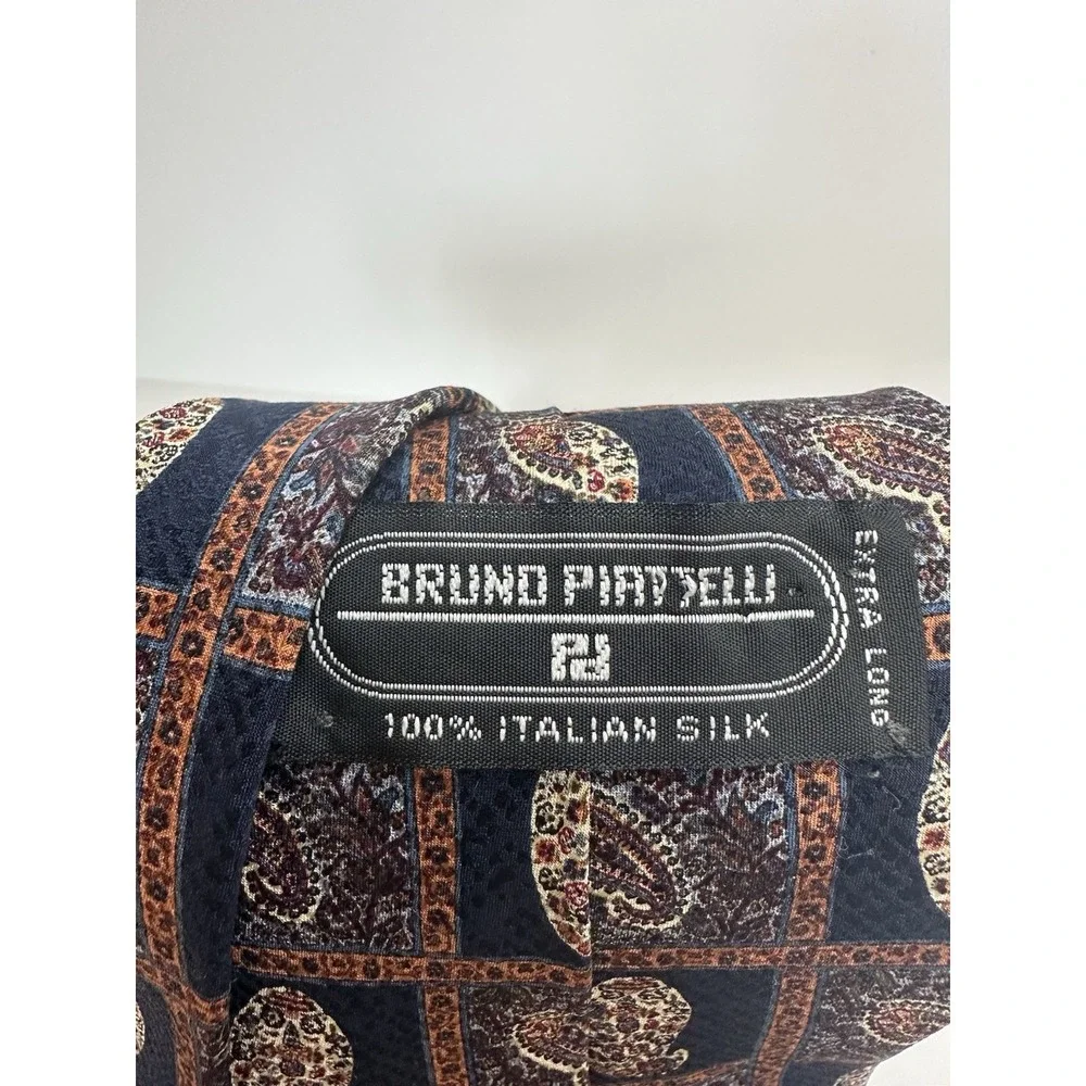 Bruno Piattelli Roma‎ Silk 100% Handmade Woven Blue